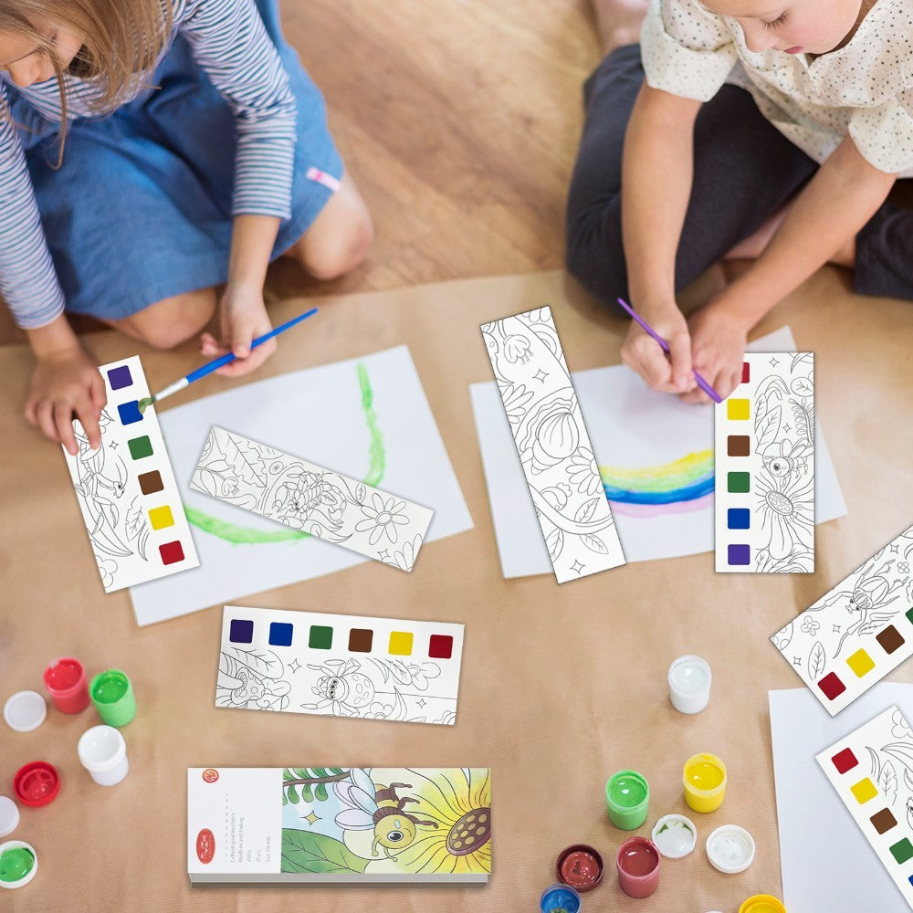 Mess-Free Watercolor Book for Kids – Magic Painting with Water Only (Flower Fairy, Insect Paradise, More)