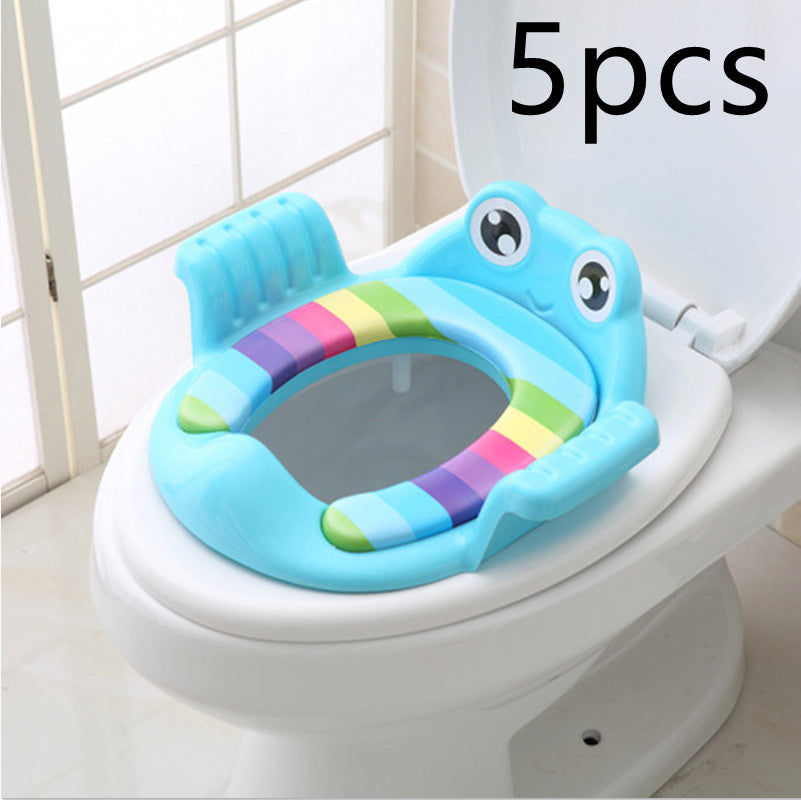 Toddler Toilet Training Seat – Soft, Non-Slip Potty for Kids (1–6 Yrs)