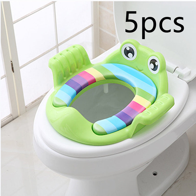 Toddler Toilet Training Seat – Soft, Non-Slip Potty for Kids (1–6 Yrs)