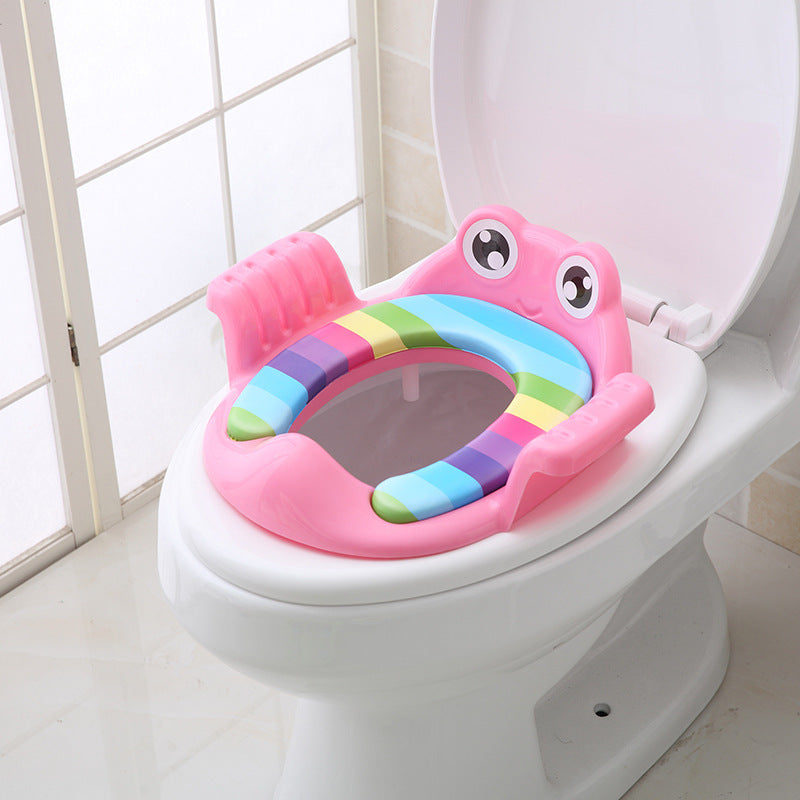 Toddler Toilet Training Seat – Soft, Non-Slip Potty for Kids (1–6 Yrs)