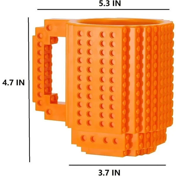 Building Block Coffee Mug – DIY Creative Toy Cup for Kids & Adults